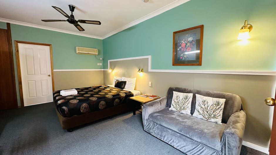 Early Australian Motor Inn Room