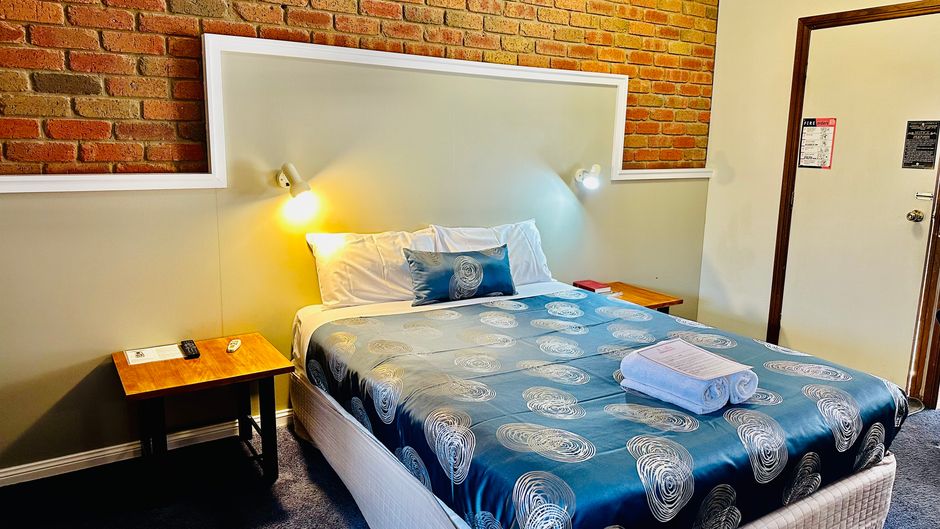 Early Australian Motor Inn Room