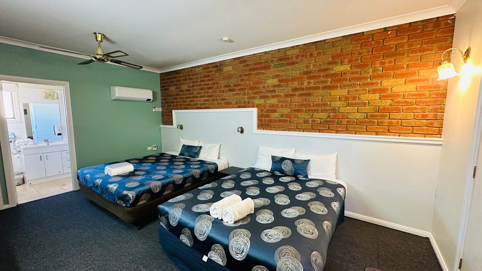 Early Australian Motor Inn Room