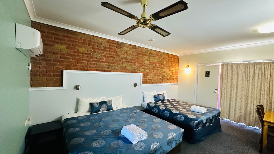 Early Australian Motor Inn Room