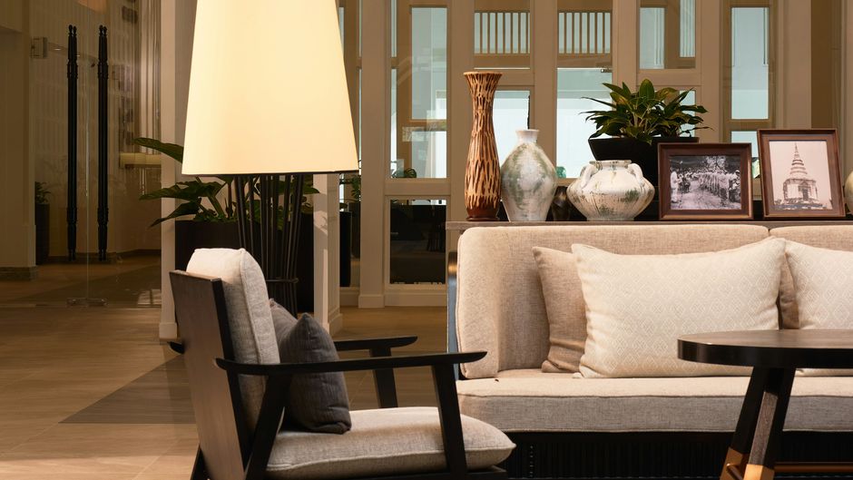 Kahavadi Chiang Rai, Curio Collection Lobby