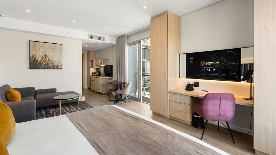 @Sandton Hotel Room