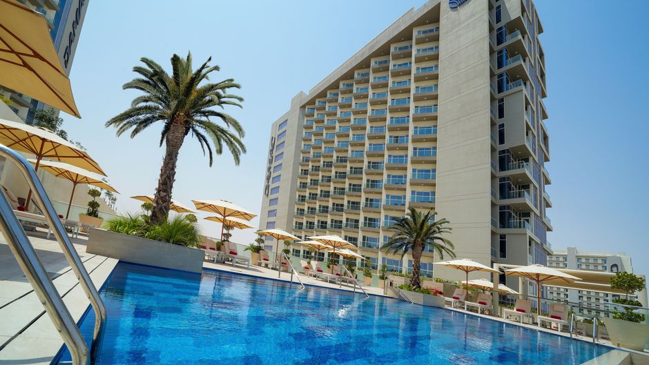 Damac Hills 2, Edge by Rotana Hotel Pool