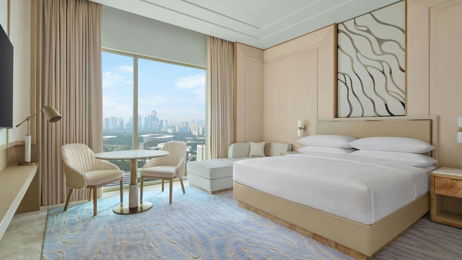 Jakarta Marriott Hotel Gelora Room