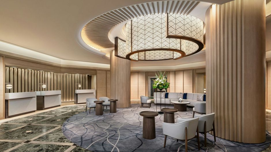 Kobe Marriott Hotel Lobby