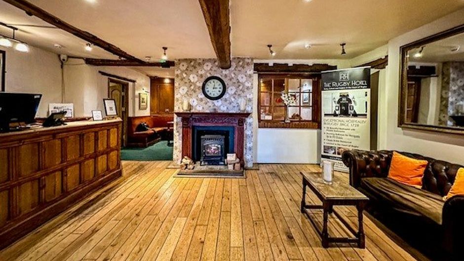 The Rugby Hotel Lobby