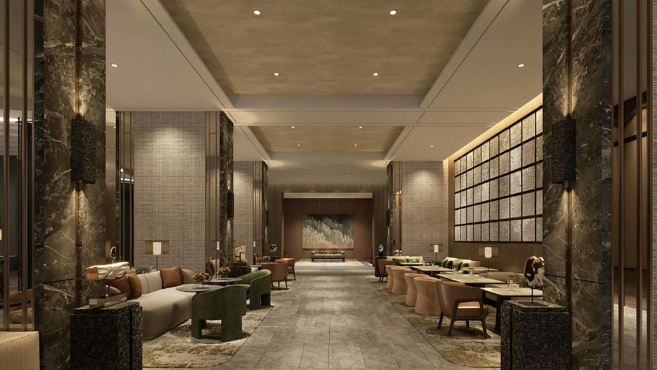 Mandarin Oriental Makati, Manila Lobby
