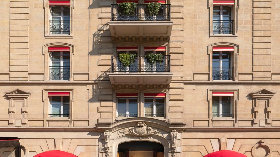The Hotel Fouquet's Barriere Exterior