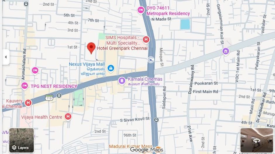 Hotel Greenpark Chennai Other