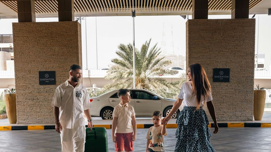 Sheraton Oman Hotel Exterior