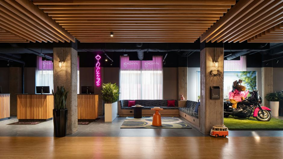 Moxy Ottawa Downtown Lobby