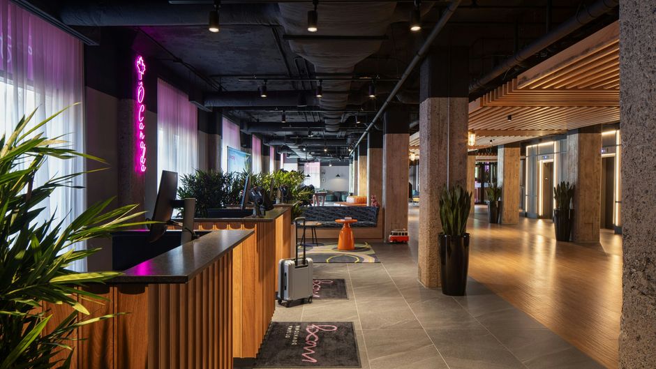 Moxy Ottawa Downtown Lobby