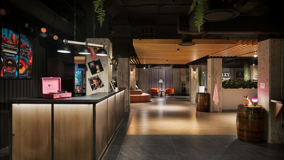Moxy Ottawa Downtown Lobby