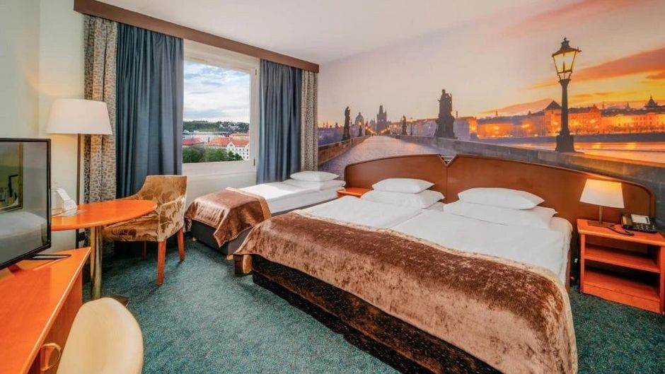 Plaza Prague Hotel Room