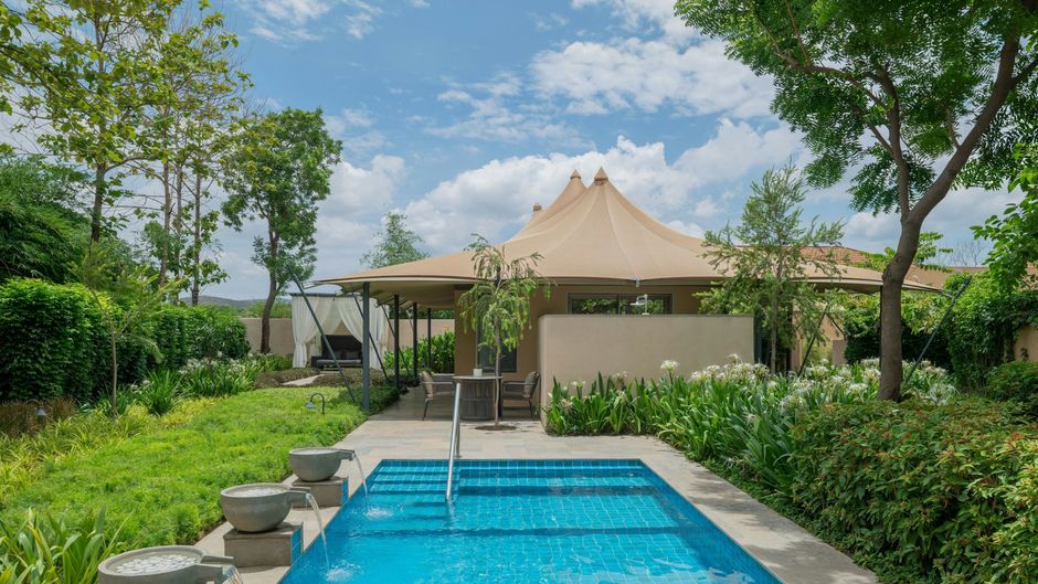 JW Marriott Ranthambore Resort & Spa Pool