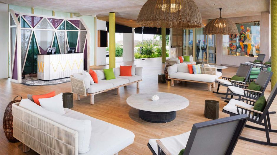 Hard Rock Hotel Maldives Lobby