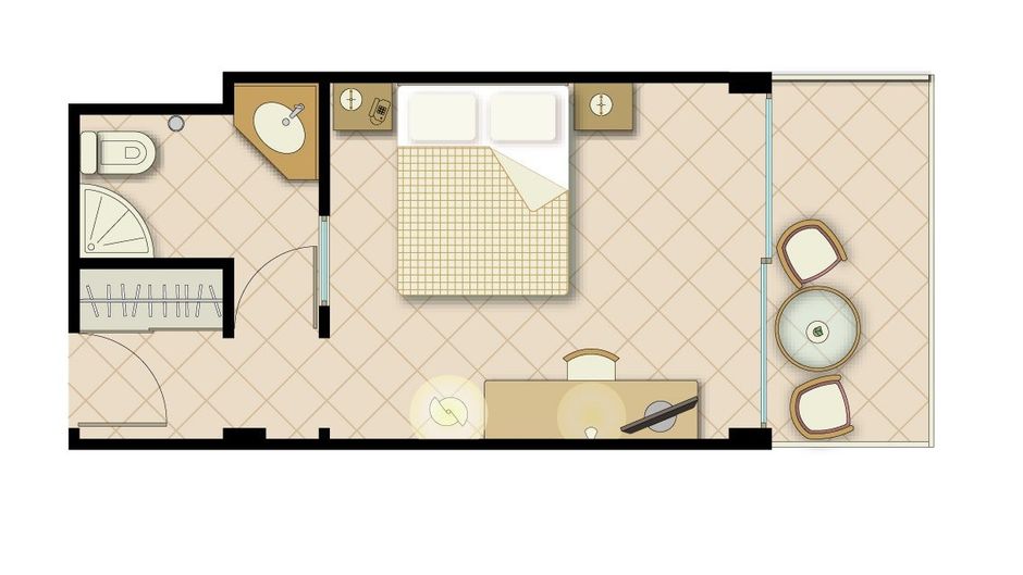 Sani Beach Club Room
