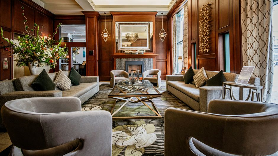 The Magnolia Hotel & Spa Lobby