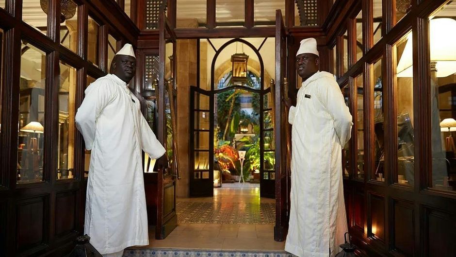 Palais L'Heure Bleue Lobby