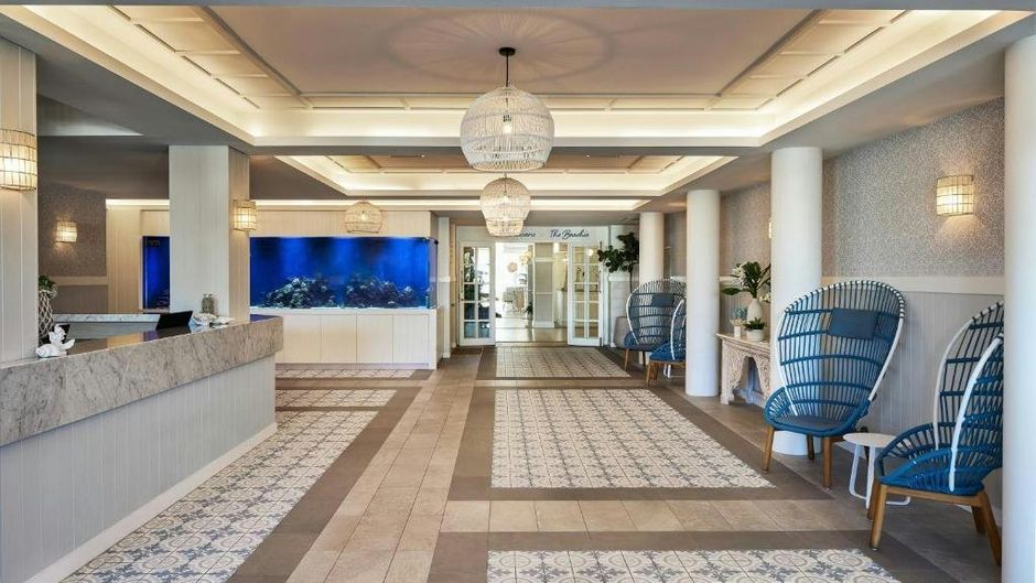 The Beachcomber Hotel & Resort Lobby