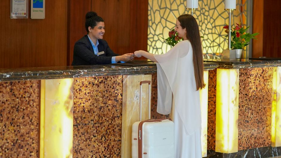 Sheraton Oman Hotel Lobby