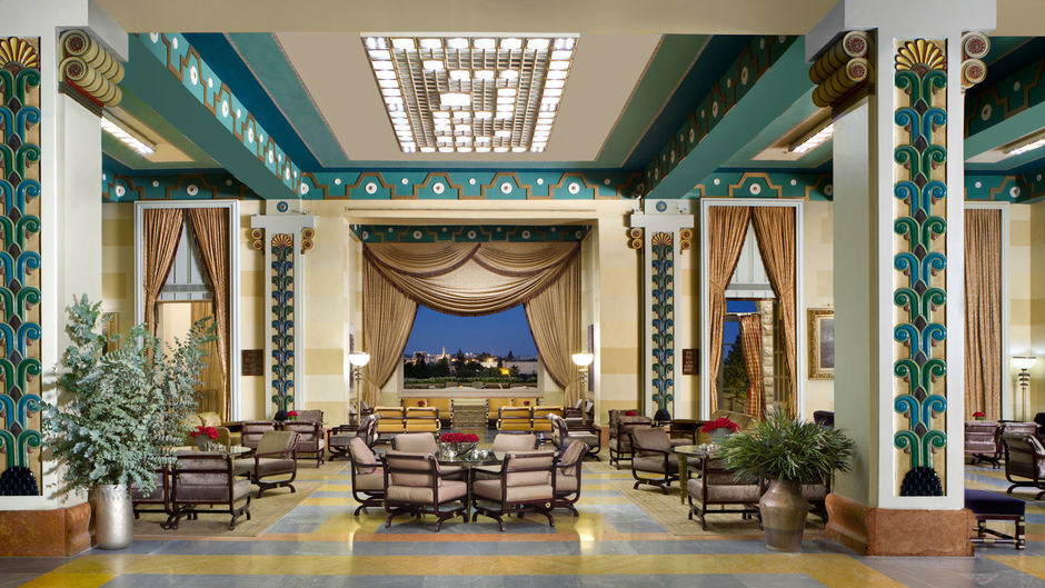 King David Jerusalem Hotel Lobby