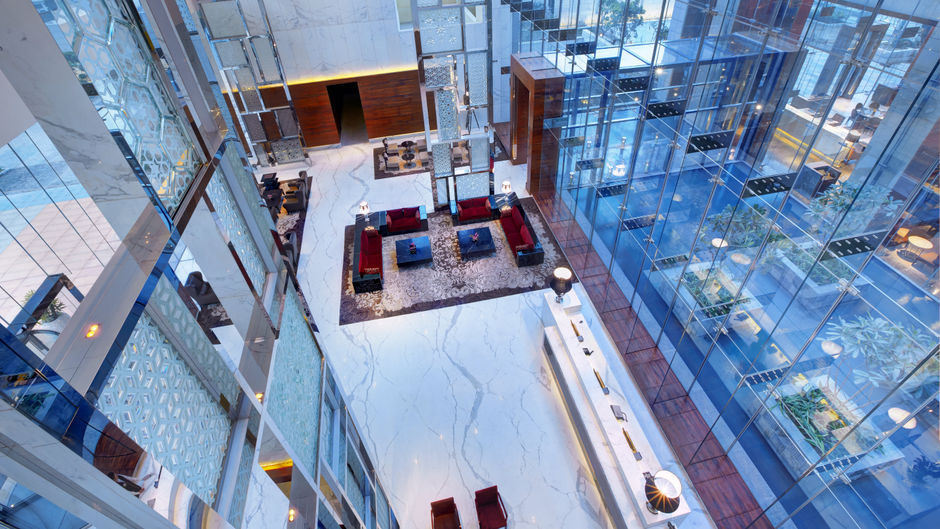 Taj City Centre Lobby