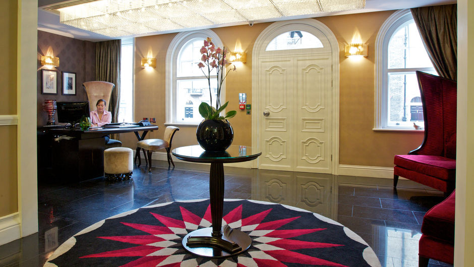 No. Ten Manchester Street Hotel Lobby