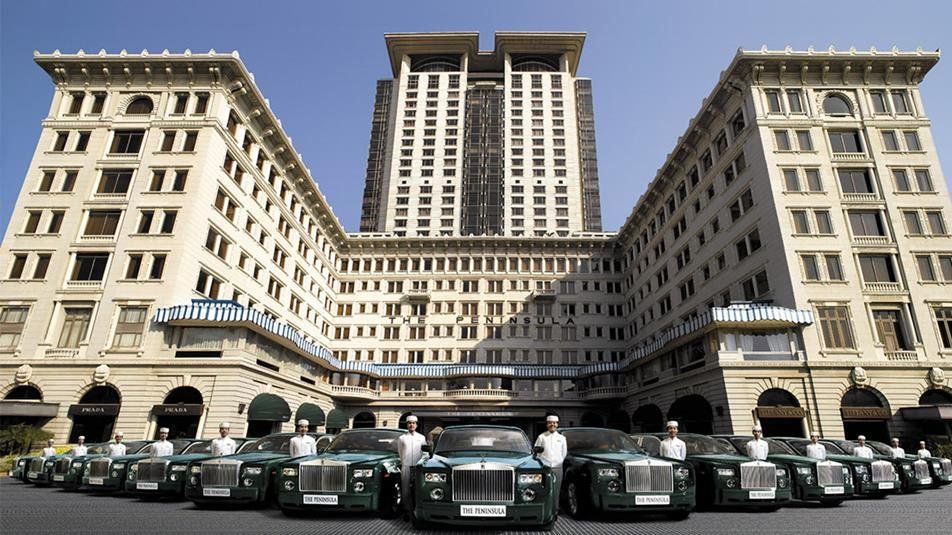 rolls royce airport pick up  Picture of The Peninsula Hong Kong   Tripadvisor