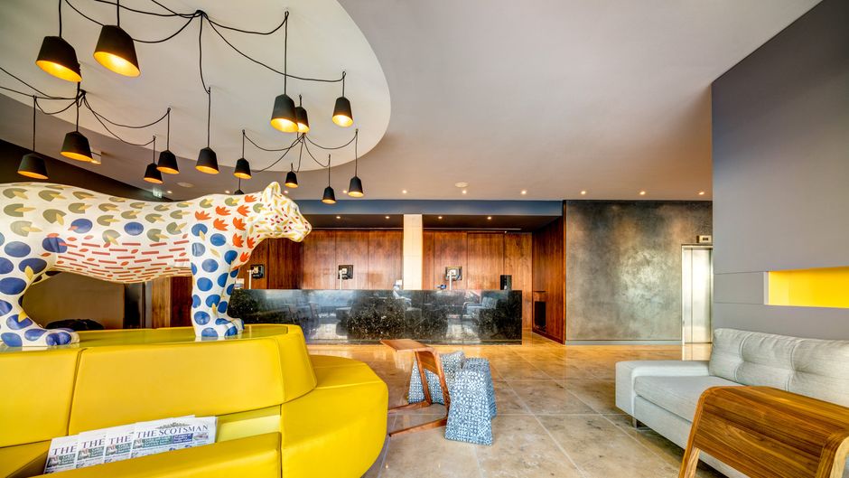 Apex City of Edinburgh Hotel Lobby