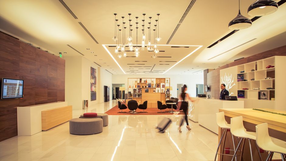 Fiesta Inn Plaza Central Aeropuerto Lobby