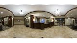 <b>Holiday Inn Express and Suites Lobby</b>. Virtual Tours powered by <a href="https://www.leonardoworldwide.com/" title="Leonardo Worldwide" target="_blank">Leonardo</a>.