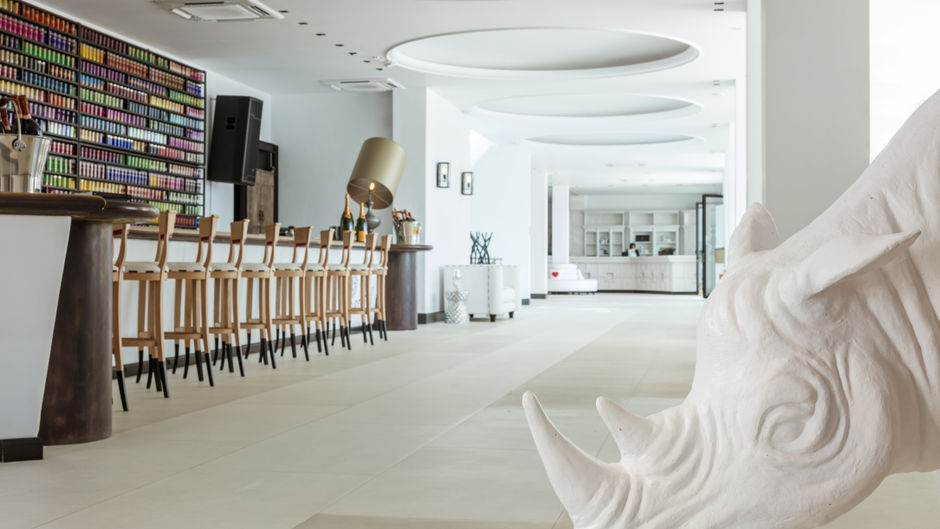 Myconian Imperial Resort Lobby
