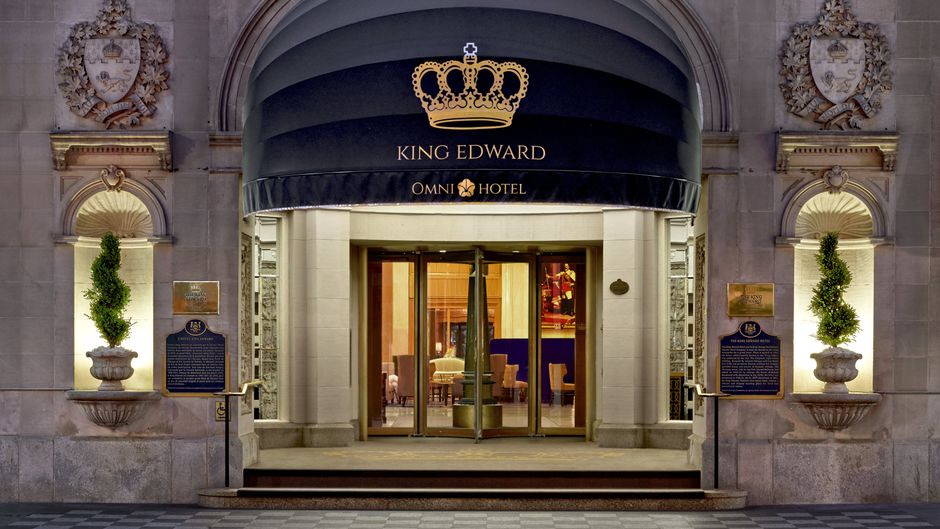 The Omni King Edward Hotel Exterior