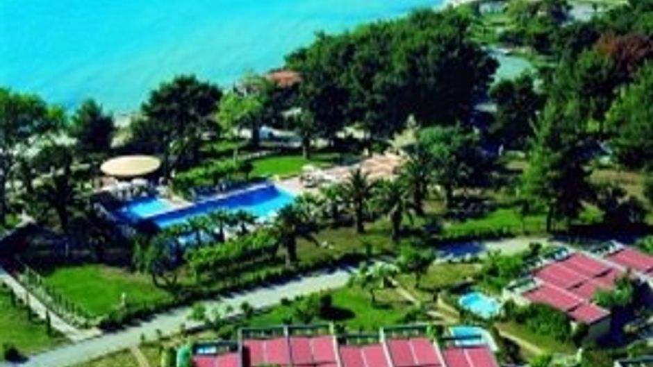 Sani Beach Club Beach