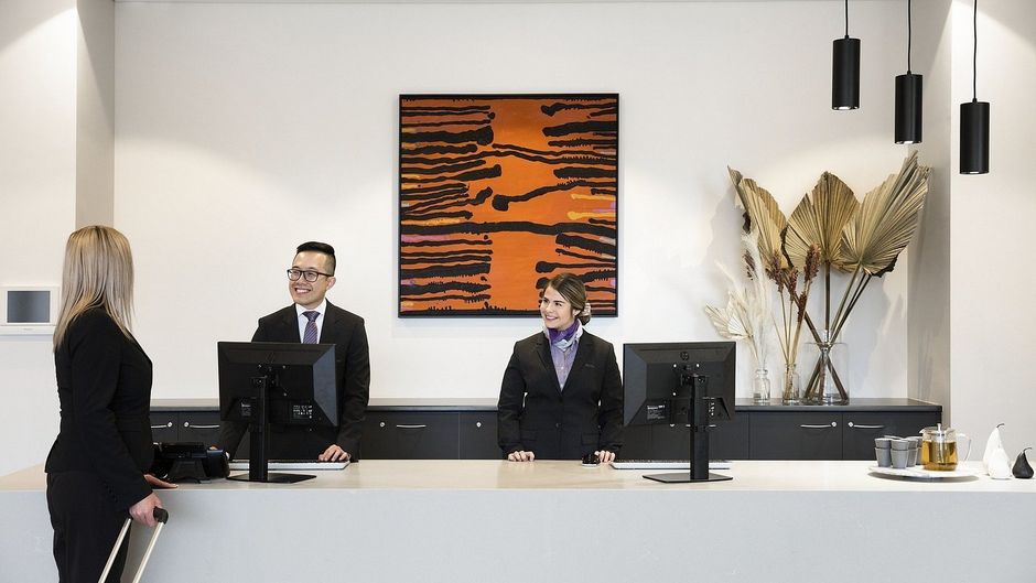Quest Orange Lobby