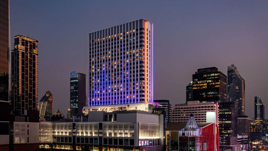 Moxy Bangkok Ratchaprasong Exterior