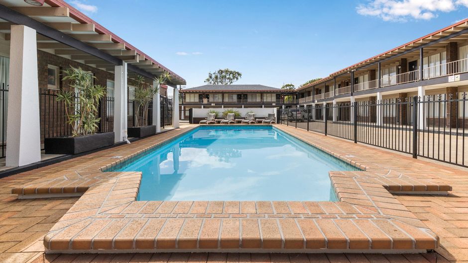 Zebra Motel Pool
