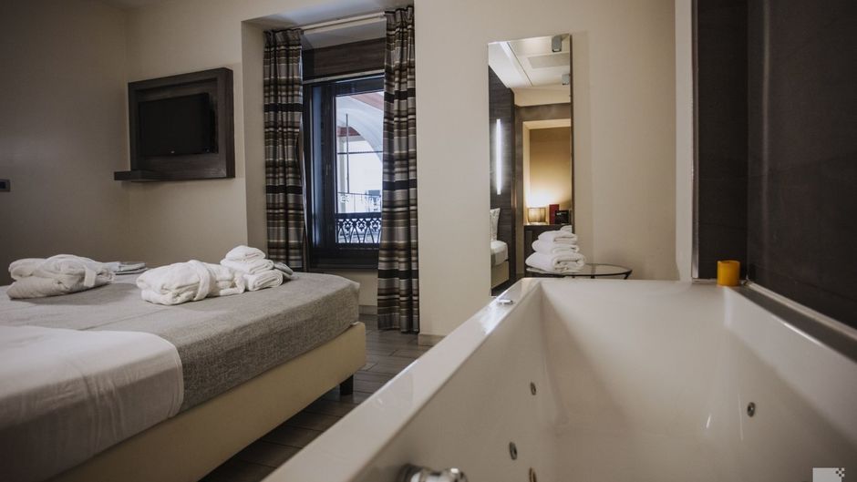 Diplomatic Hotel Room