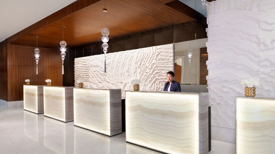 Marriott Hotel Al Jaddaf, Dubai Lobby