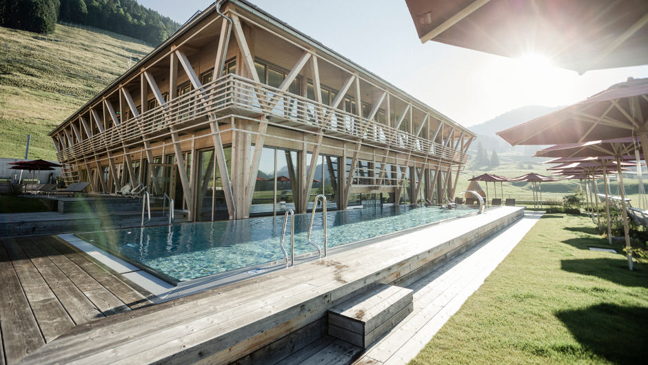 Hubertus Alpin Lodge Spa Exterior