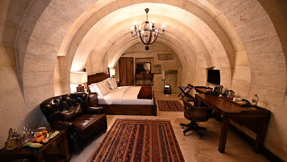 Seraphim Cave Cappadocia Lobby