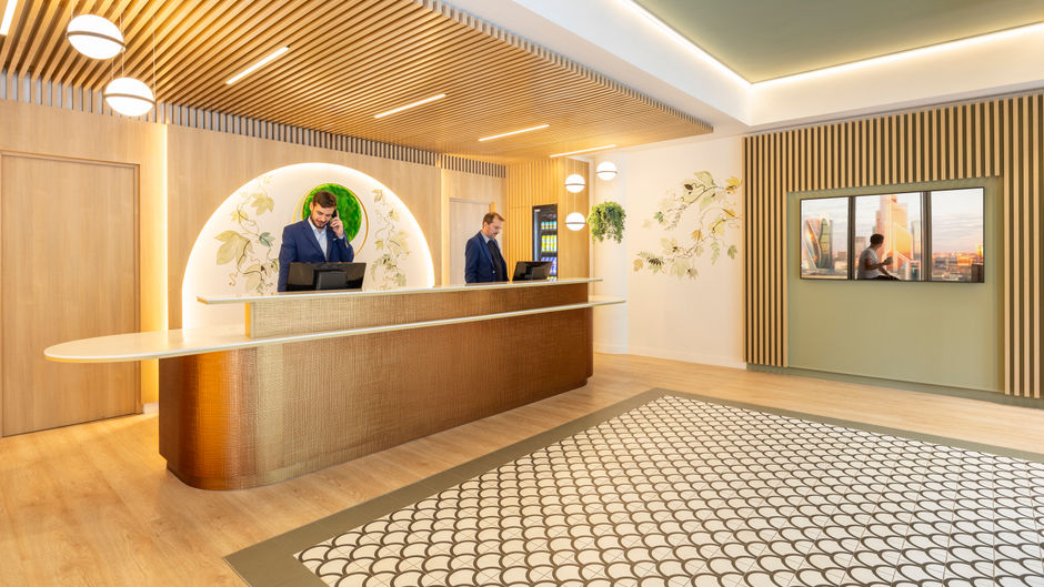 Citadines Toison d'Or Brussels Lobby