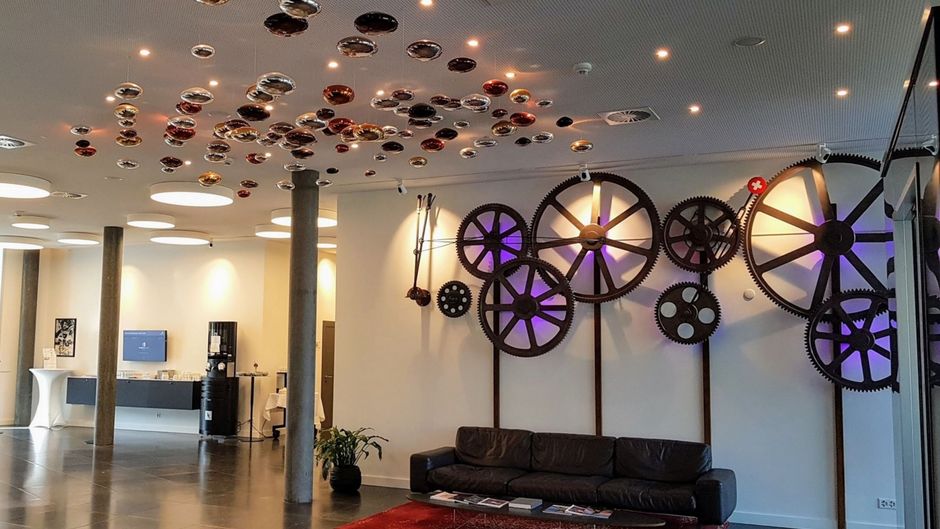 Modern Times Hotel, Vevey Lobby