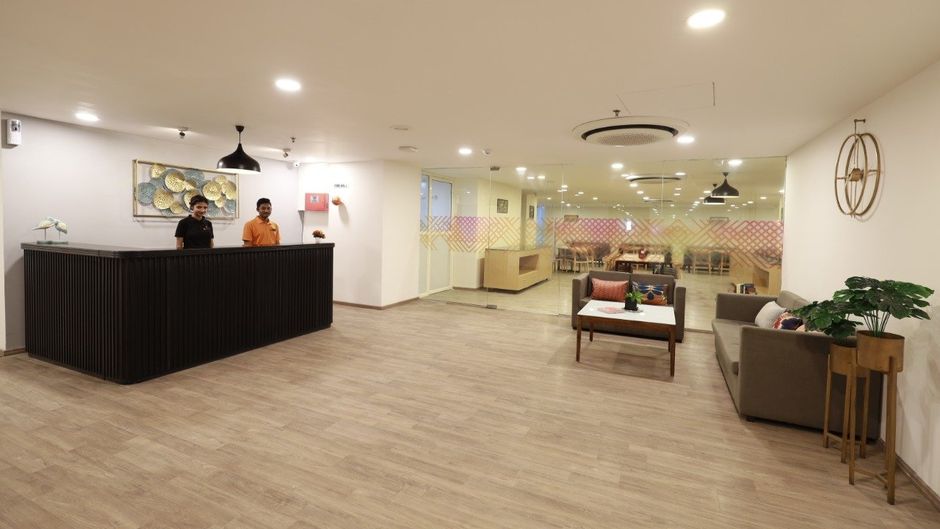 Ginger Ahmedabad RTO Circle Lobby