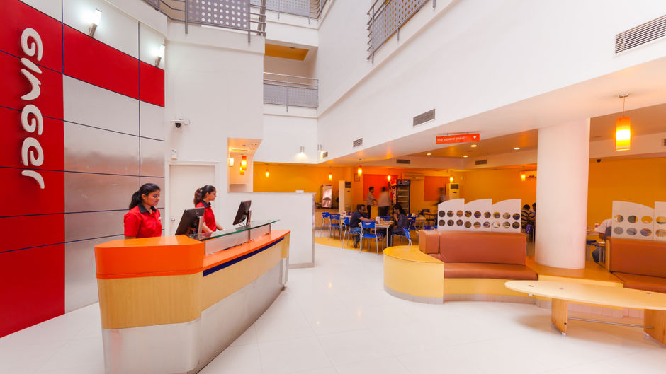 Ginger Vadodara Lobby