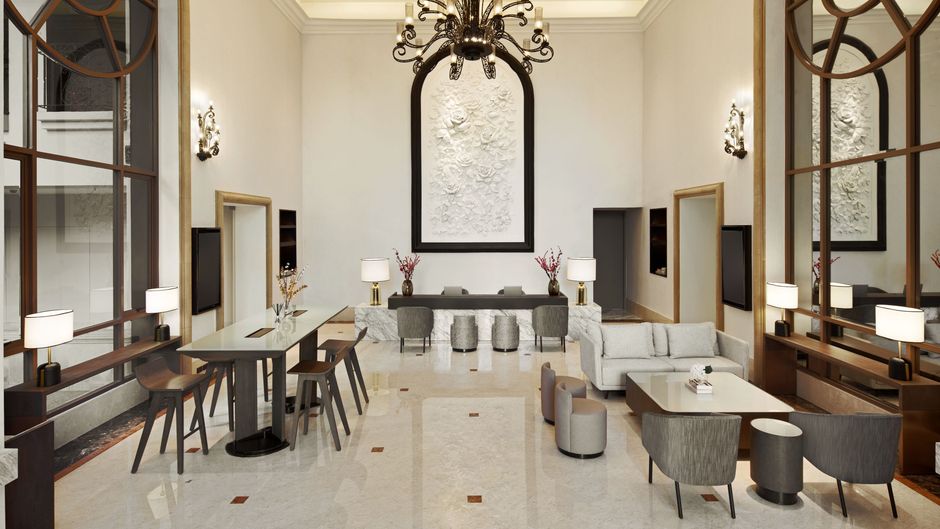 Marriott Executive Apartments Bangkok Lobby