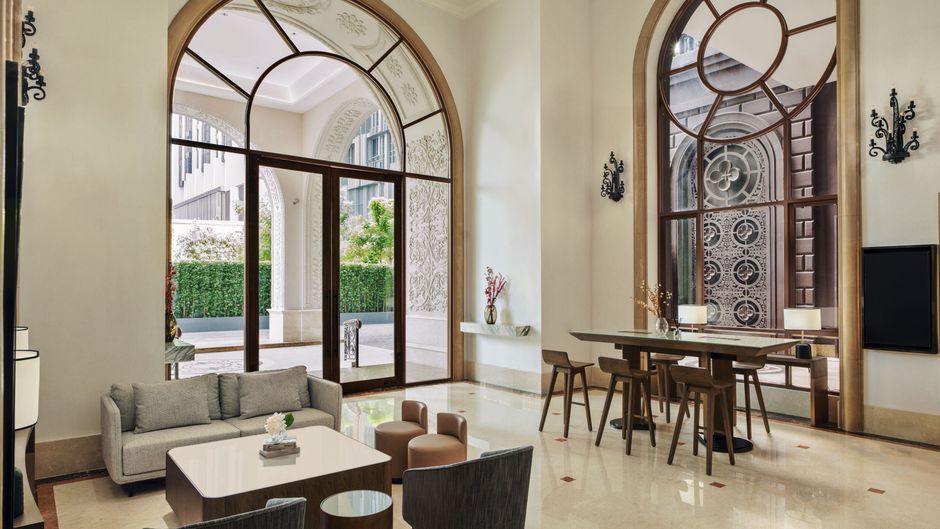 Marriott Executive Apartments Bangkok Lobby