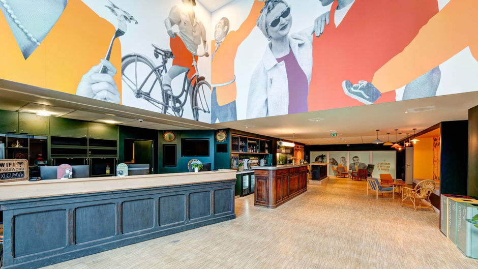 B&B HOTEL Paris Mairie de Saint-Ouen Lobby