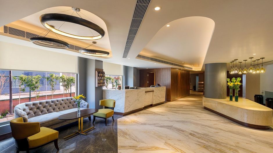 Ginger Greater Noida, Pari Chowk Lobby